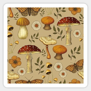 Woodland Flora Pattern Sticker